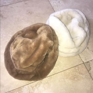 GREVI women’s handmade Faux Fur hat